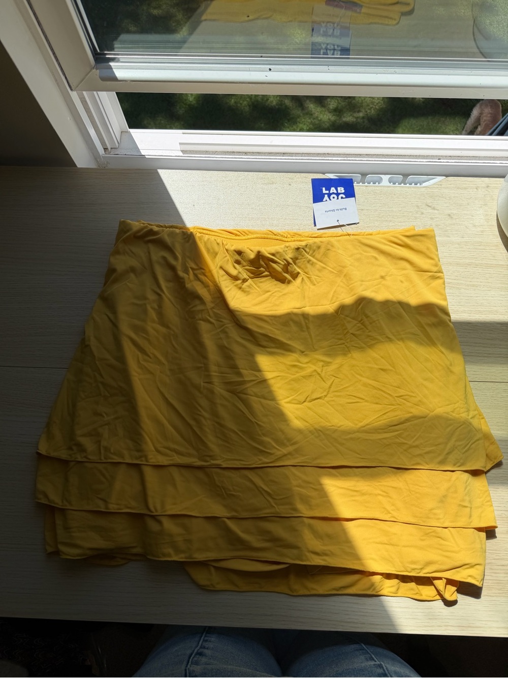 4X- Joy LAB Athletic Skort Women's Tiered Ruffle Skirt. PLUS SIZE
